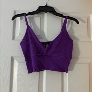 Forever 21 Violet Ribbed Tank